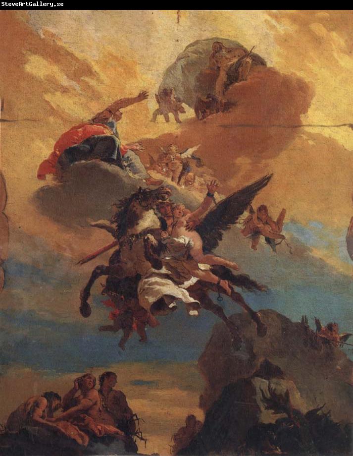 Giovanni Battista Tiepolo Perseus and Andromeda